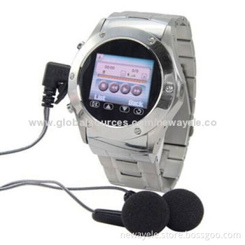 2014 Hot Stainless Steel Round-shaped Watch Phone